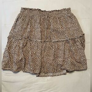 Cheetah Mini Skirt